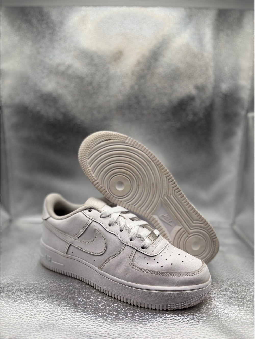 Nike Air Force 1 07 triple white GS